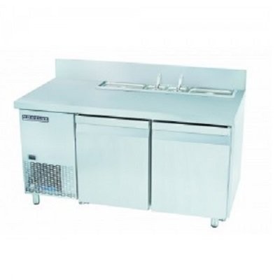 Bàn salad 1.5m Modelux cho quầy bar