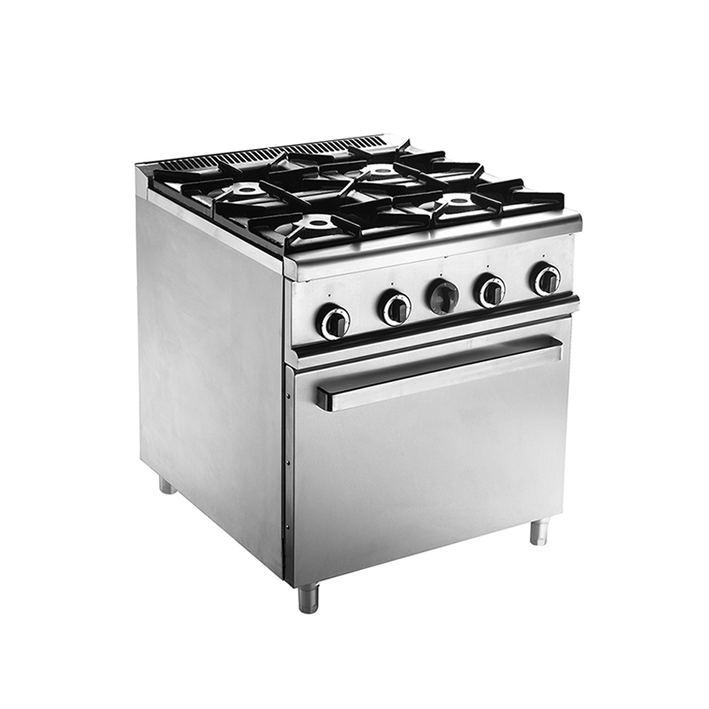 Bếp âu 4 họng có lò nướng Msm 4-ov
