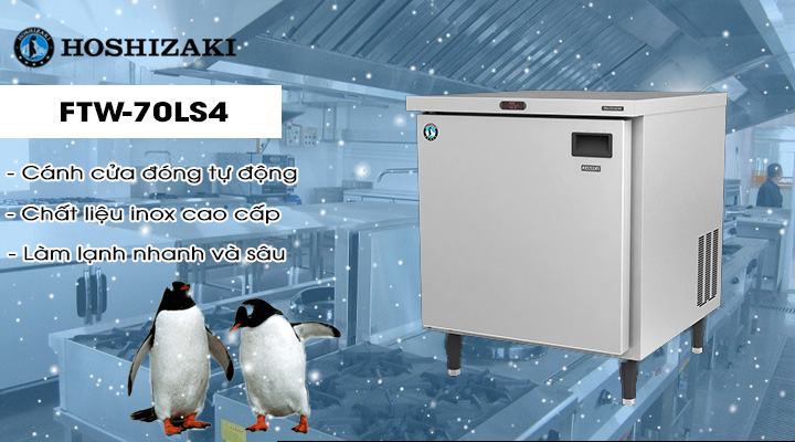 Bàn đông inox cao cấp Hoshizaki FTW-70LS4 chất lượng