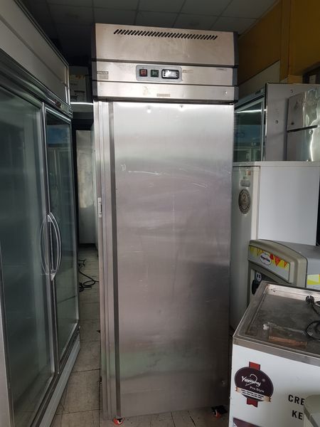 Tủ đông inox Inverter Srf3-1200i Sanden intercool mặt bên