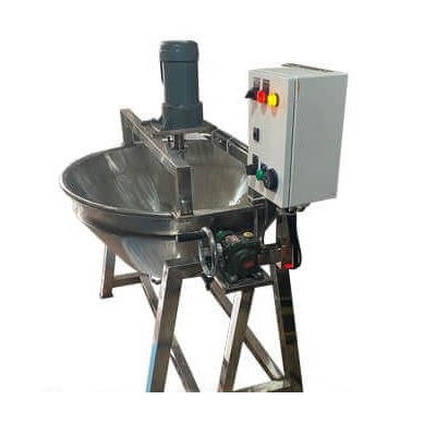 Chảo xào nhân dung tích lớn 200 lít dùng gas